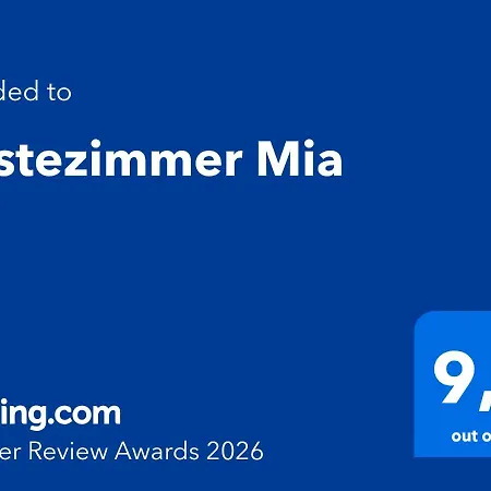 Homestay szállás Gaestezimmer Mia